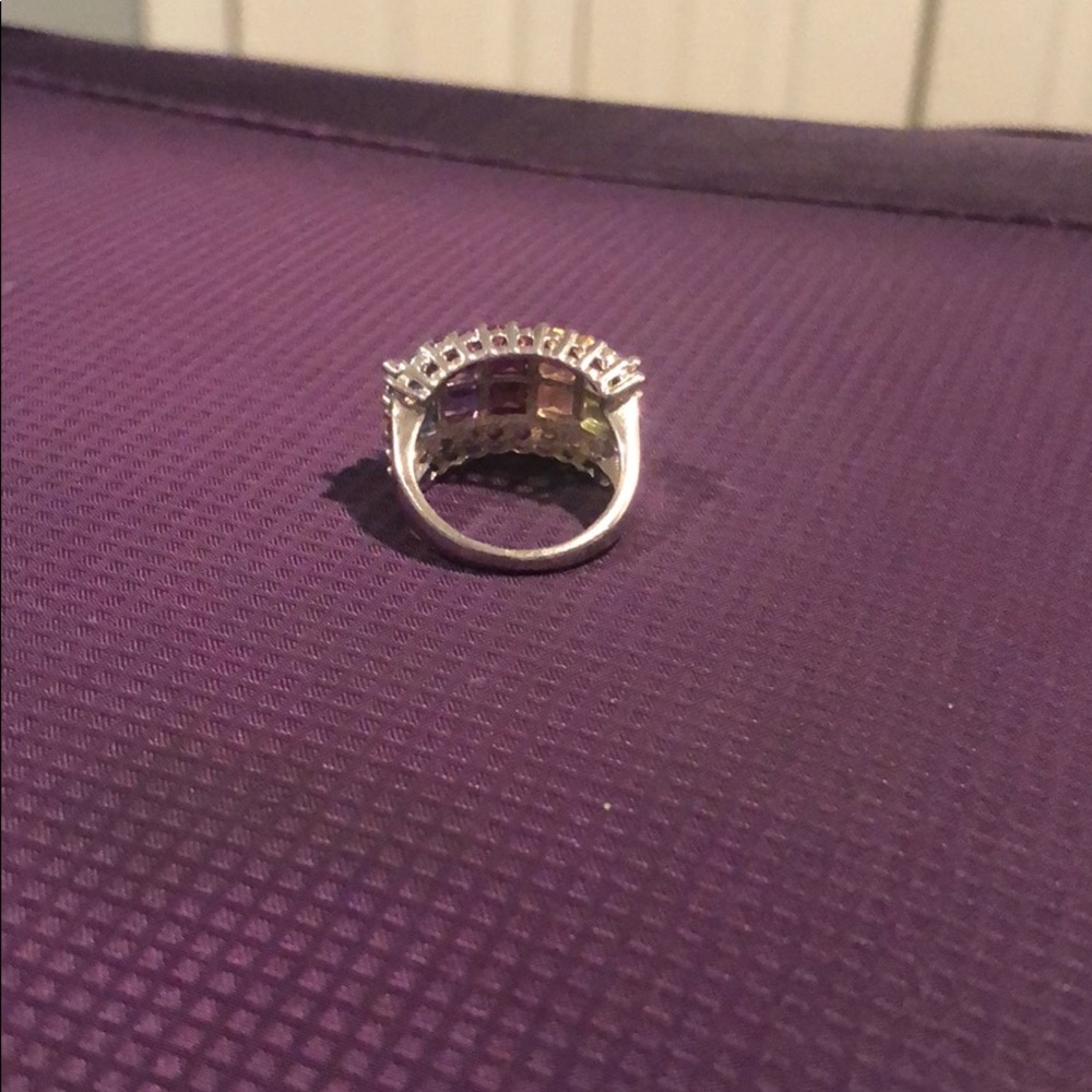 Multi Gemstone Ring - image 5